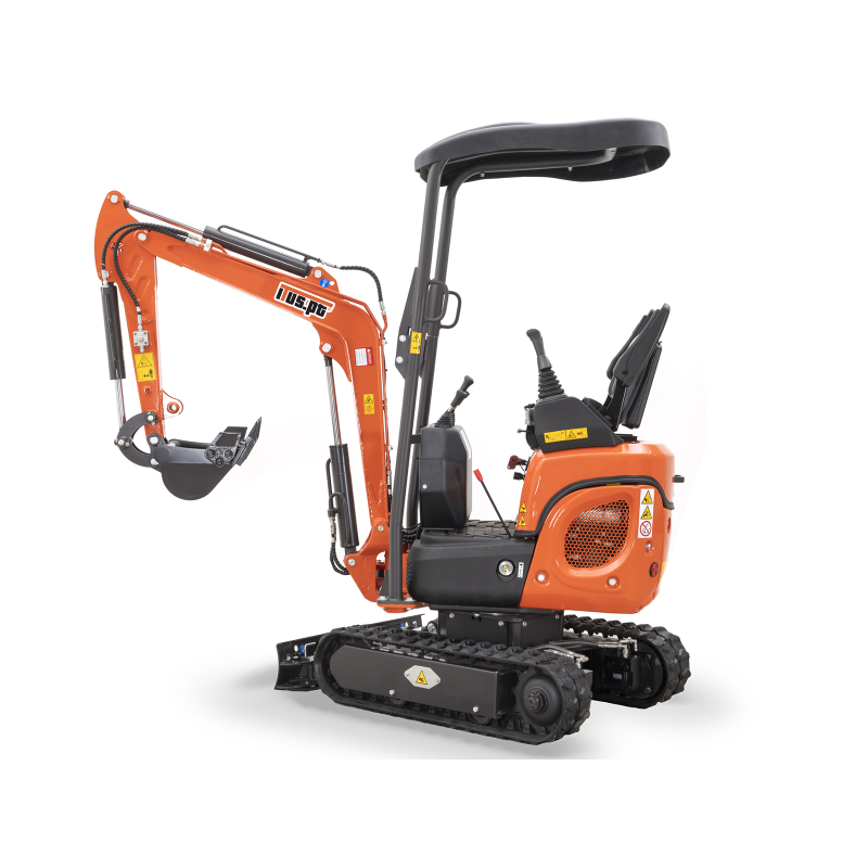 Mini-Giratória ITUS 1 Ton - Motor Kubota 3 cilindros